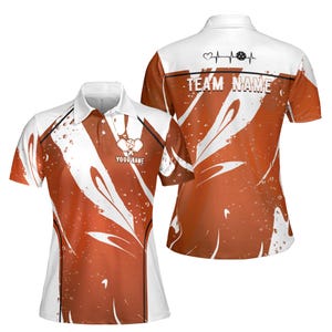 Personalisierter Herzschlag Just Like Pickleball Damen Polo-Shirt S-5XL