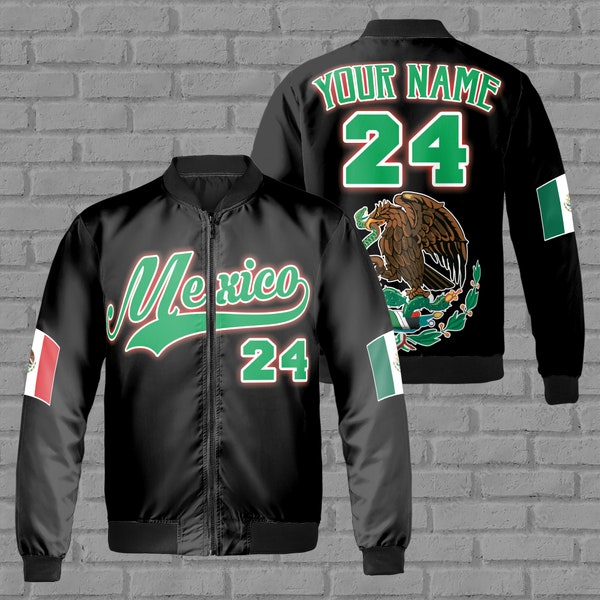 Personalized Mexico Jacket Etsy