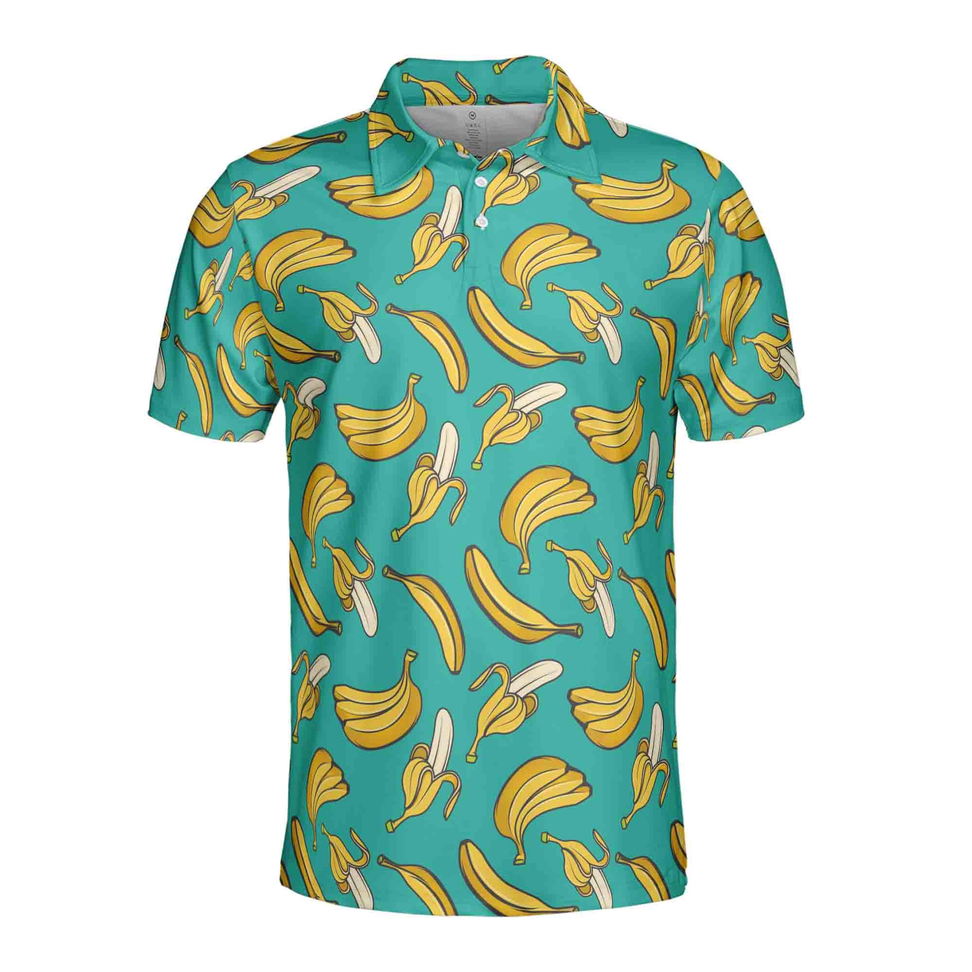 Funny Colorful Banana Golf Men's Polo Shirt S-5XL - Etsy