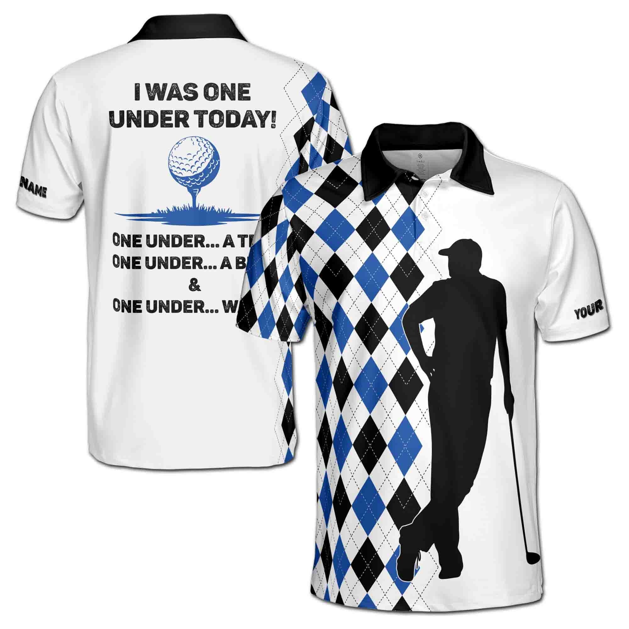 Argyle Golf Shirt - Etsy