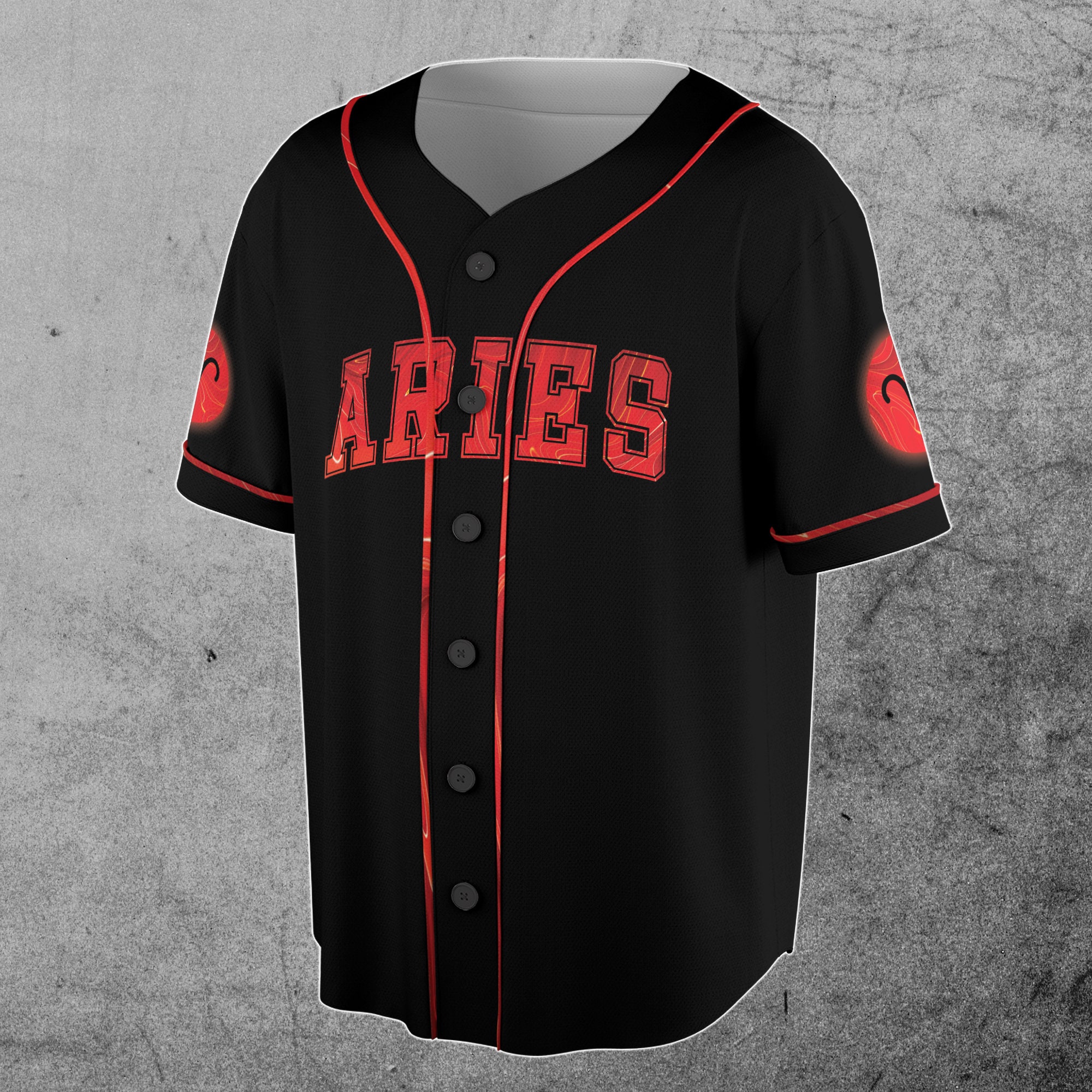 Discover Aries Baseball Jersey, Zodiac Jersey, Birthday Gift