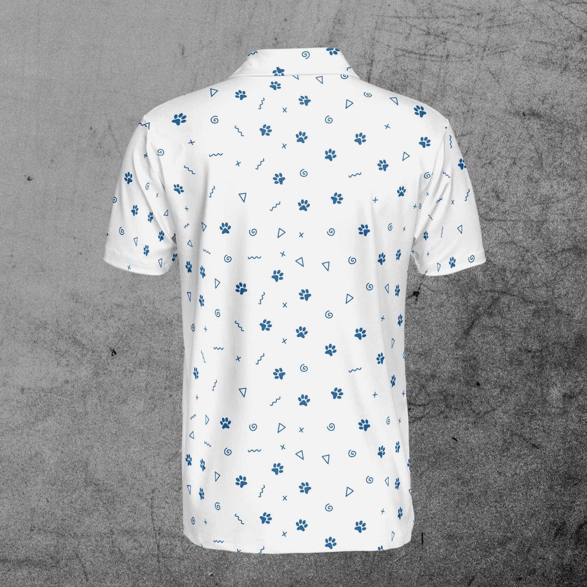 Doodle Paw Men's Golf Shirts