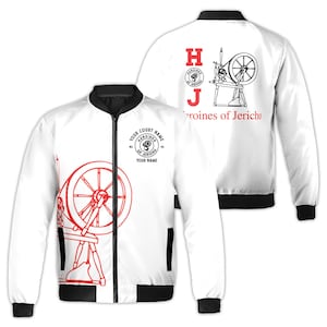 Customized Heroines of Jericho Proud To Be A Part Of HOJ Bomber Jacket S-5XL