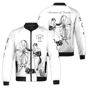 Customized Heroines of Jericho Black Bomber Jacket S-5XL