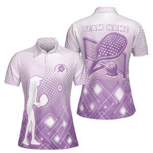 Personalisiertes Pickleball Is My Passion Damen Poloshirt S-5XL