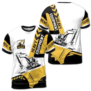 Individuell angefertigtes Name Heavy Bagger 3D T-Shirt S-5XL