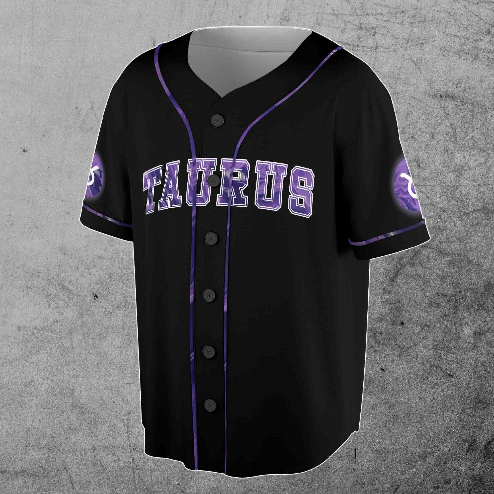 Discover Taurus Baseball Jersey, Zodiac Jersey, Birthday Gift