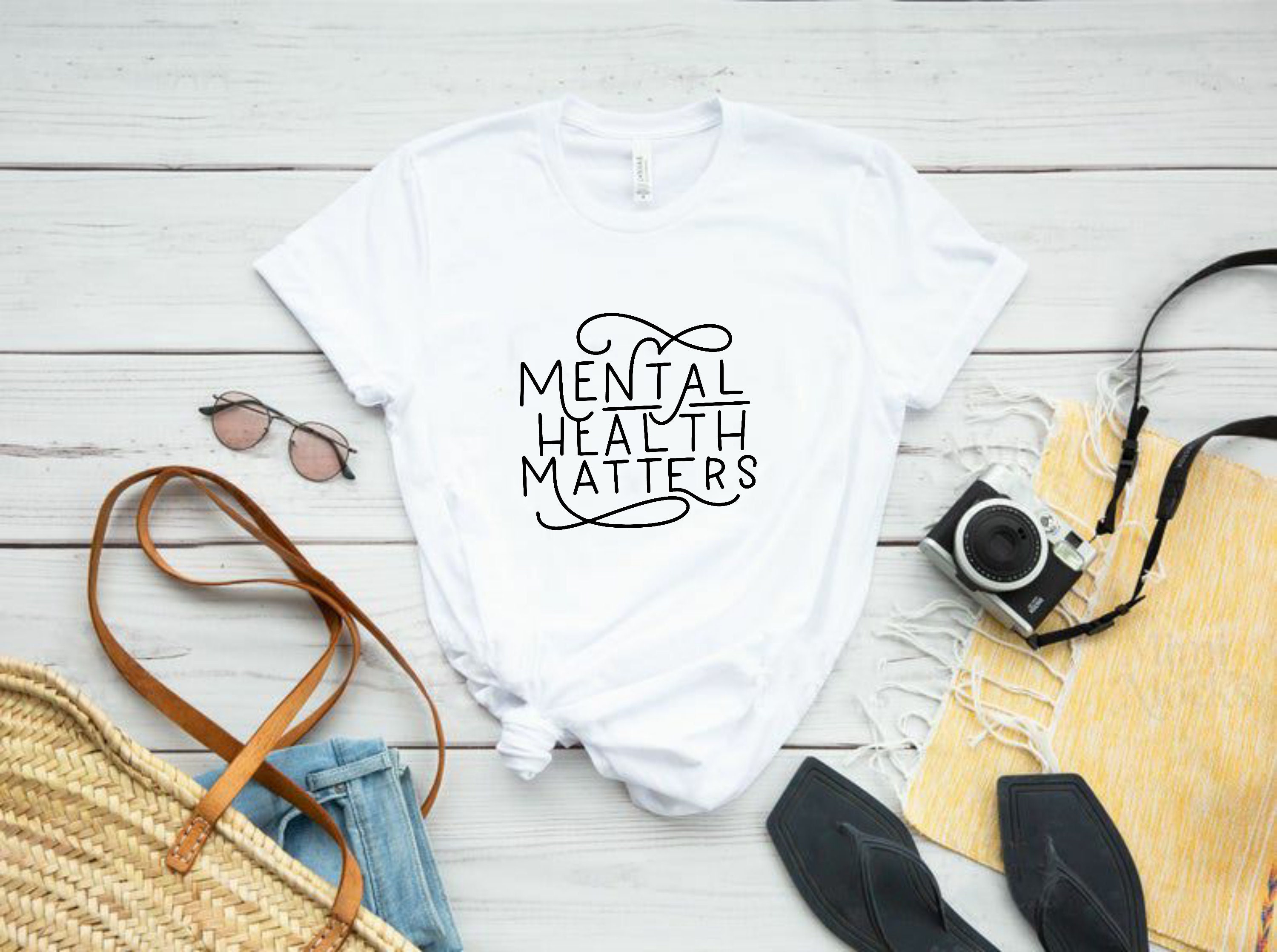 Mental Health Matters Shirt Slogan Tee Inspirational Shirt Etsy