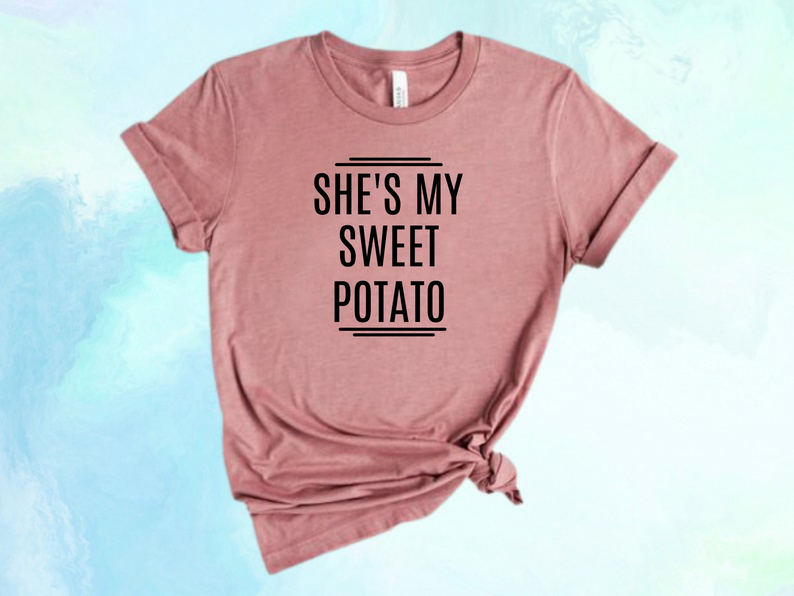 She es My Sweet Potato I Yam Shirts Paare Thanksgiving Etsy