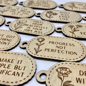 Keychain Bundle SVG File for Glowforge and Laser Cutters, 24 ...