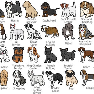 30 Dog Ornament Bundle SVG File for Laser Cutters, Bundle of 30 ...