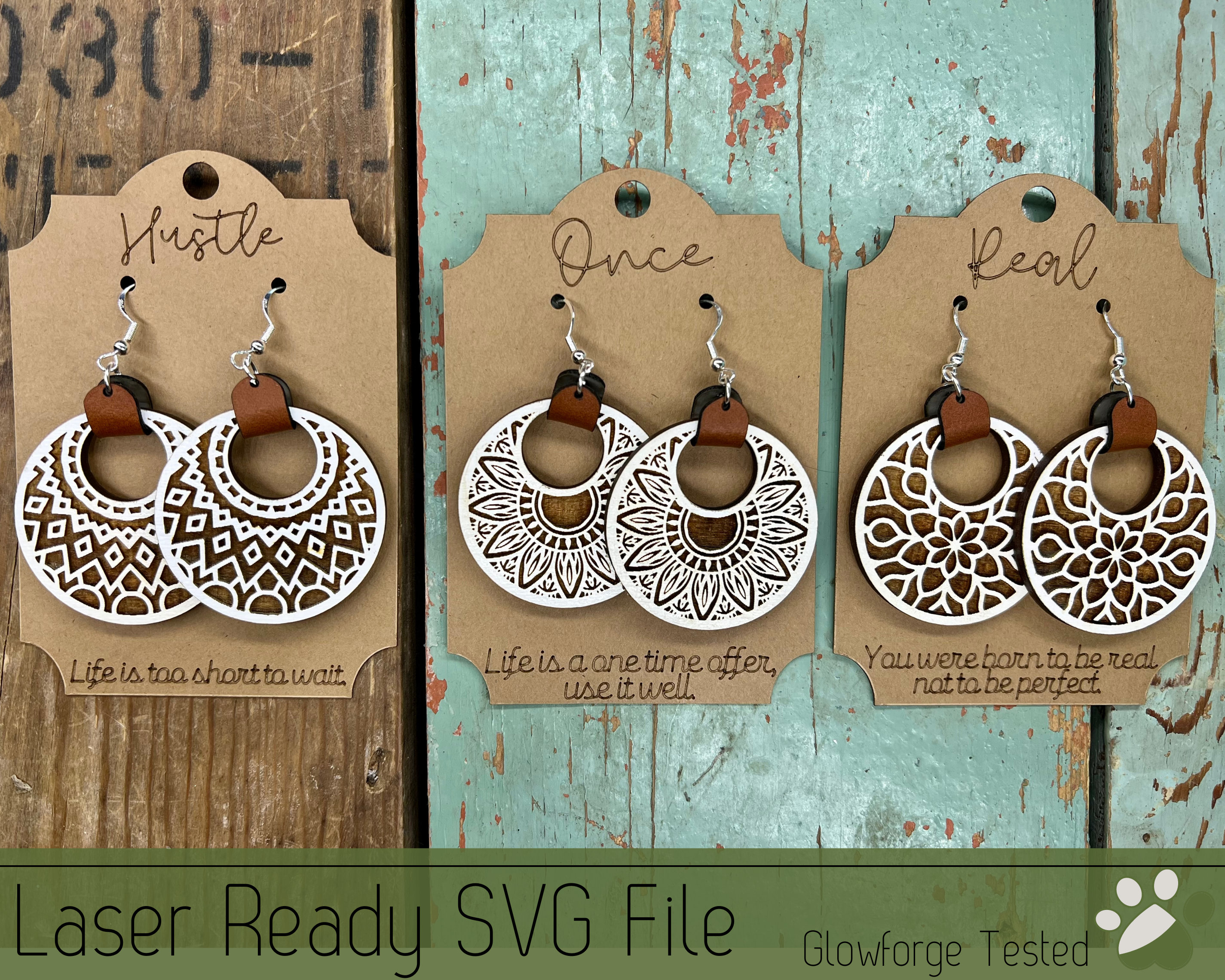 3 Leather Loop And Circle Mandala Earring Sets With Earring Cards SVG 3-leather-loop-and-circle-mandala-earring-sets-with-earring-cards-svg