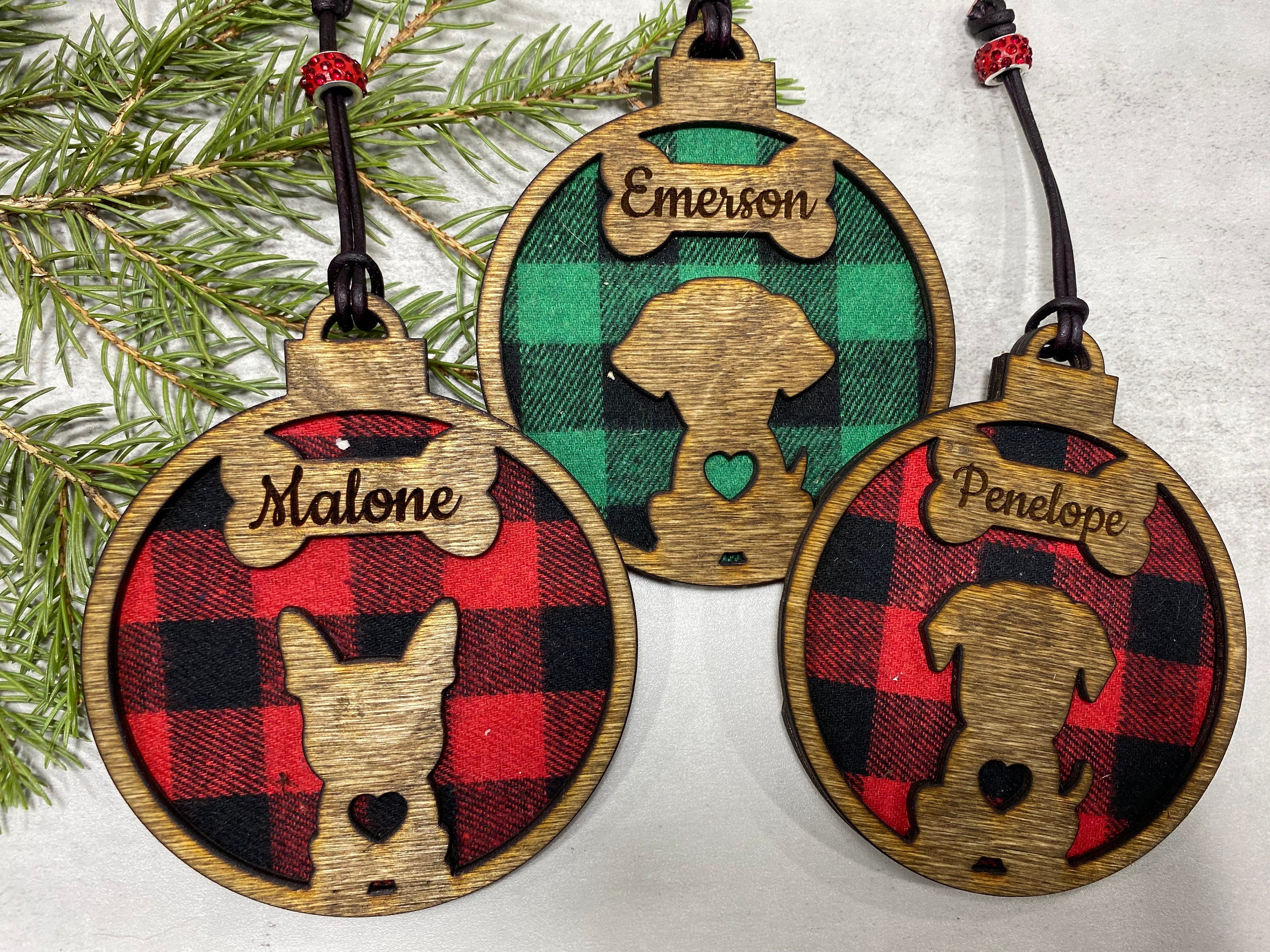 Ornements De Noël Personnalisés