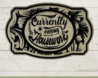 Tooled Leather SVG File Laser, Engrave File for Hat Patch and Outlined to Cut Your Own Patch Design for Laser Cutter Glowforge X-Tool