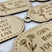 Keychain Bundle SVG File for Glowforge and Laser Cutters, 24 ...