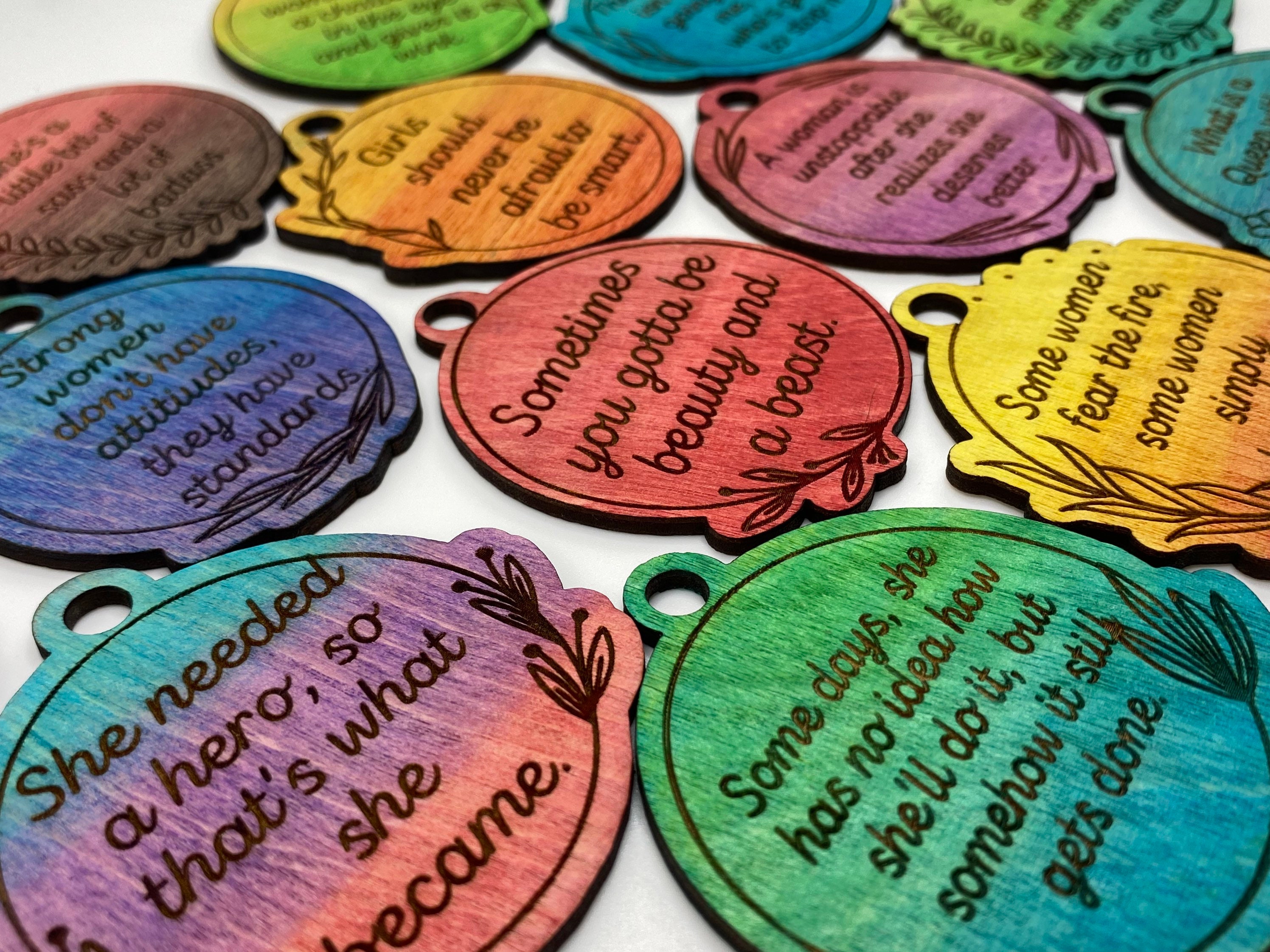 Keychain Bundle SVG File for and Laser Cutters Girl Etsy UK