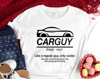CarGuy Definition T-Shirt: Classic Muscle Car Lover Gift