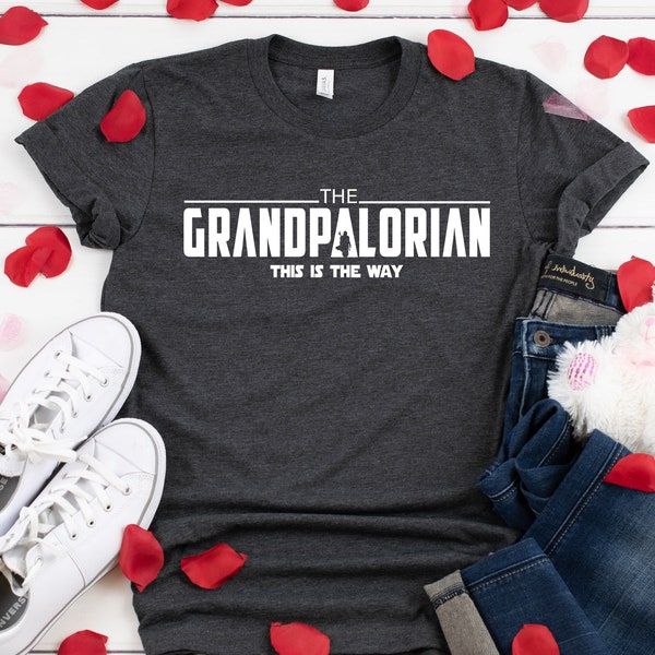 Grandpalorian T-shirt, Grandpa Tee, Father's Day Grandpa Gift, Funny Grandpa Birthday Shirt, Grandfather shirt,Grandpa shirt,Best Grandpa