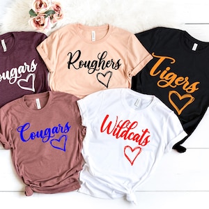 Custom Team Mascot Shirt: School Spirit Tee