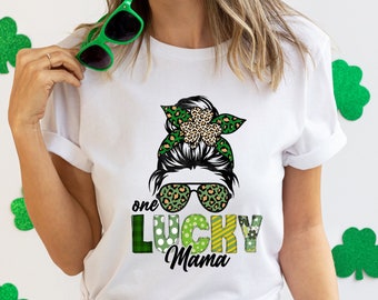 One Lucky Mama Shirt - St Patrick's Day Women's Tee