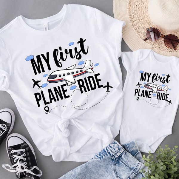 Plane Shirt, Traveler Shirt, Traveler Gift, Funny Flying Shirt, My First Plane Ride T-shirt, Aviation Shirt, Aviation Gift, Airplane Shirt