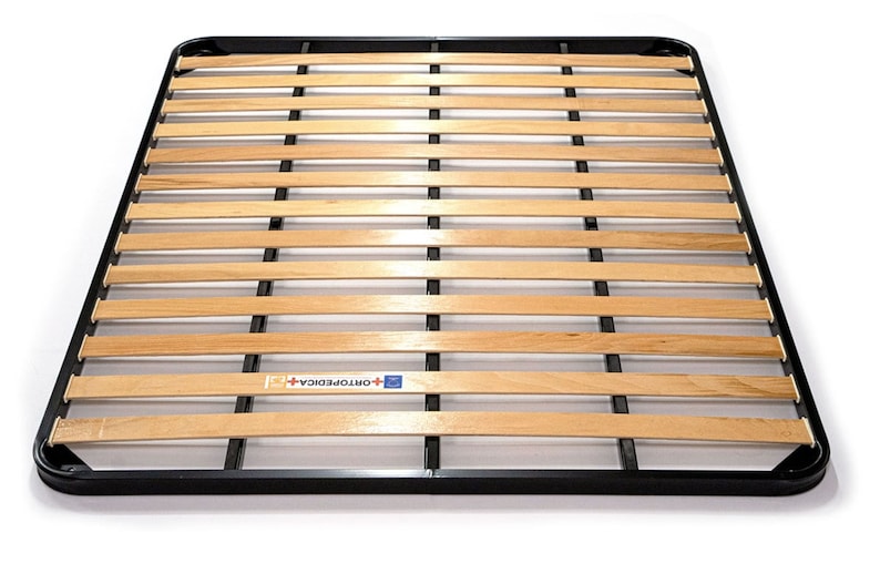 Double slatted bed base: Quality and Comfort for a regenerating sleep image 1