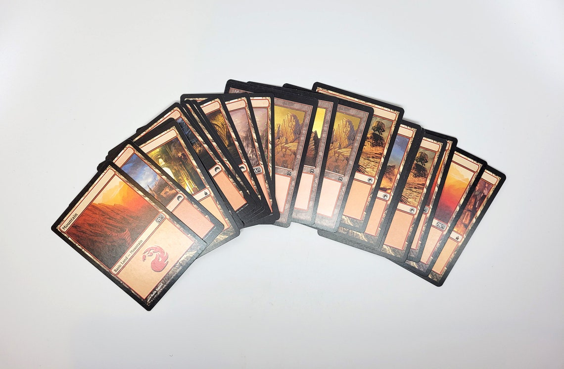 MTG Red Deck with Box Ready to Play Magic The Gathering Etsy