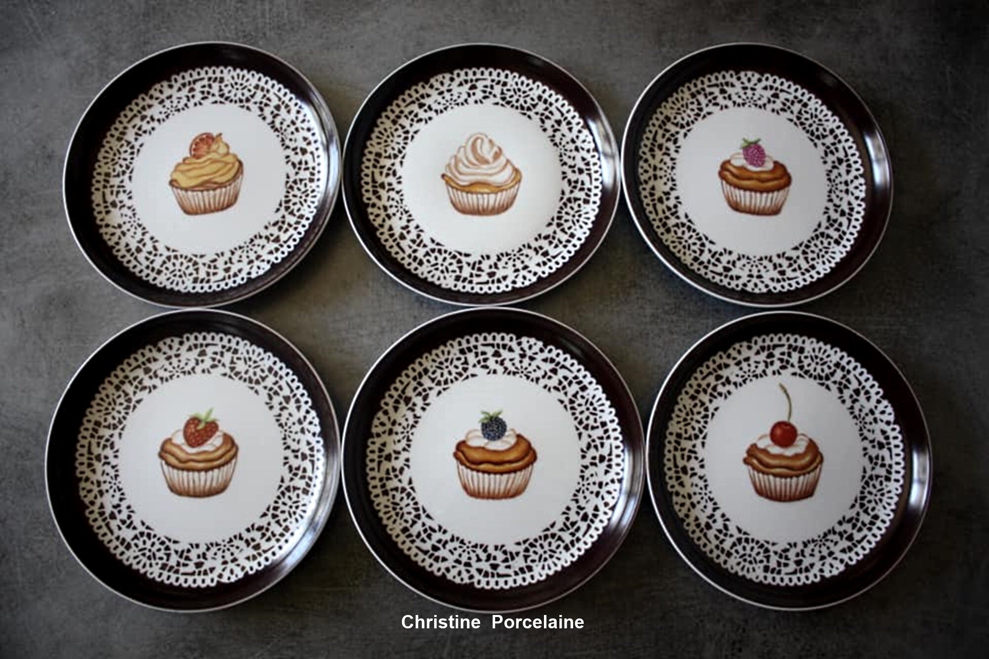 assiettes À dessert