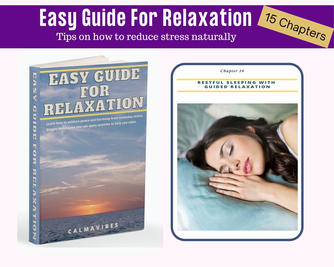 Reduce Stress Naturally | Easy Guide for Relaxation Ebook | Digital ...