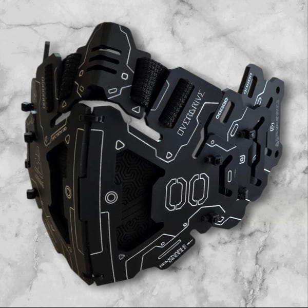 Ochraniacz na maskę Cyberpunk Techwear - Drag Zero