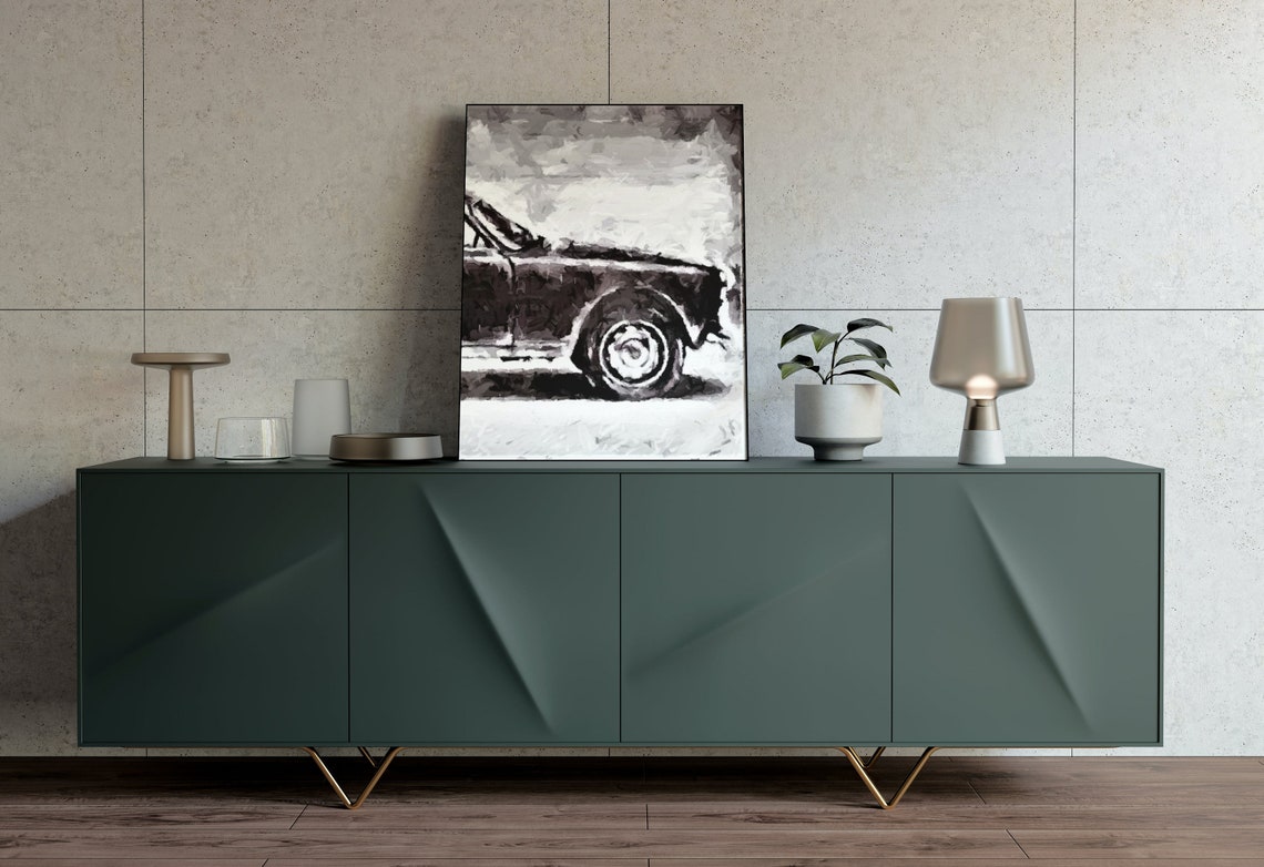 Vintage Classic Printable Wall Art Decor Black and White | Etsy