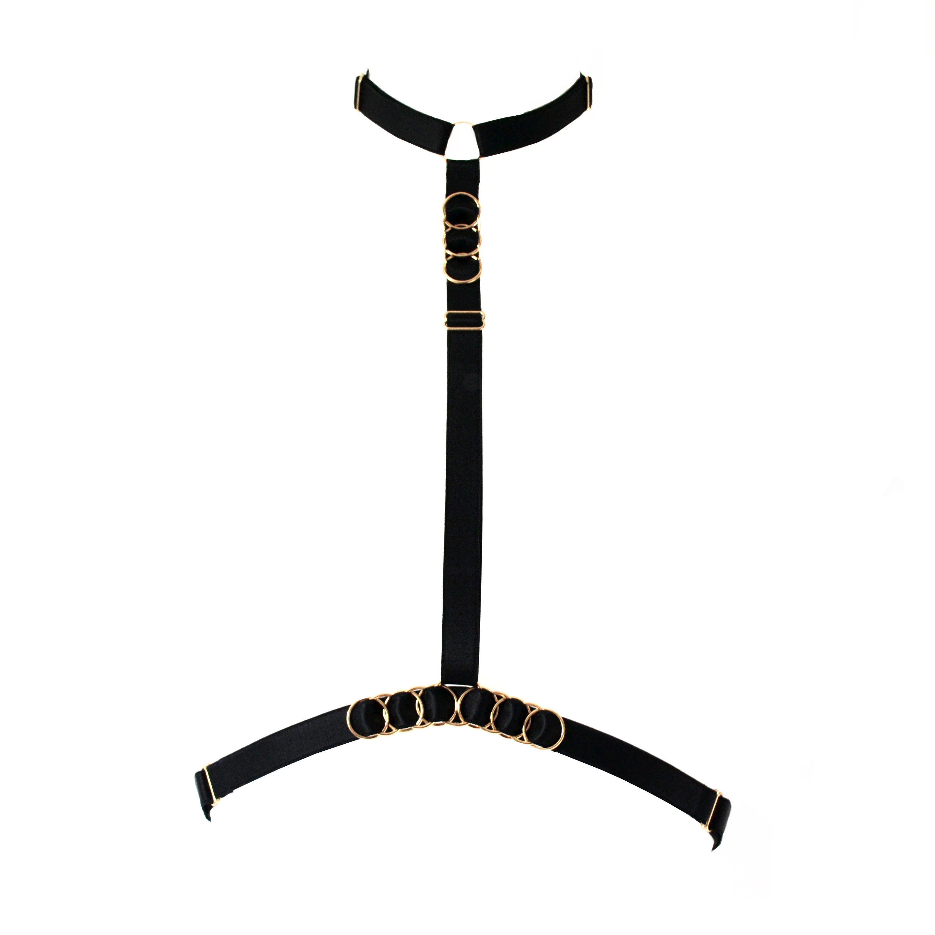 LBS VII Sexy harness choker harness oring harness Etsy