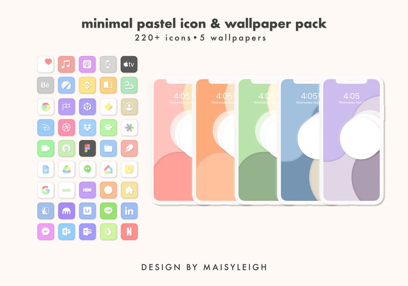 230 Iconos de aplicaciones 5 Fondos de pantalla abstractos - Etsy España 230 Iconos de aplicaciones 5 Fondos de pantalla abstractos - Etsy España