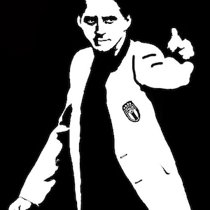 Roberto Mancini stencils SVG JPEG Cricut Silhouette Glowforge