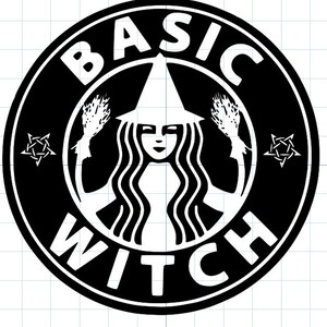 Basic Witch Halloween SVG Cricut Silhouette Glowforge
