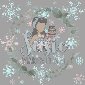 snow flakes grey background seamless file