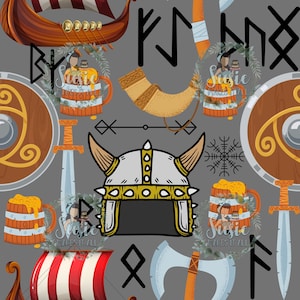 vikings norse men seamless file