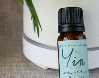 Yin Essential Oil Blend | calming essential oil | essential oil blend | diffuser oil | small gift for her | relaxing oil | yoga gift