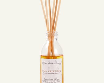 Bleib geerdet Stimmungsdiffusor | natürlicher Reed Diffusor | Raumduft | Stimmungsaufhellender Duft | Handgemachter Diffusor | Geschenk für zu Hause