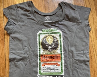 Jagermeister women’s Gray logo tshirt