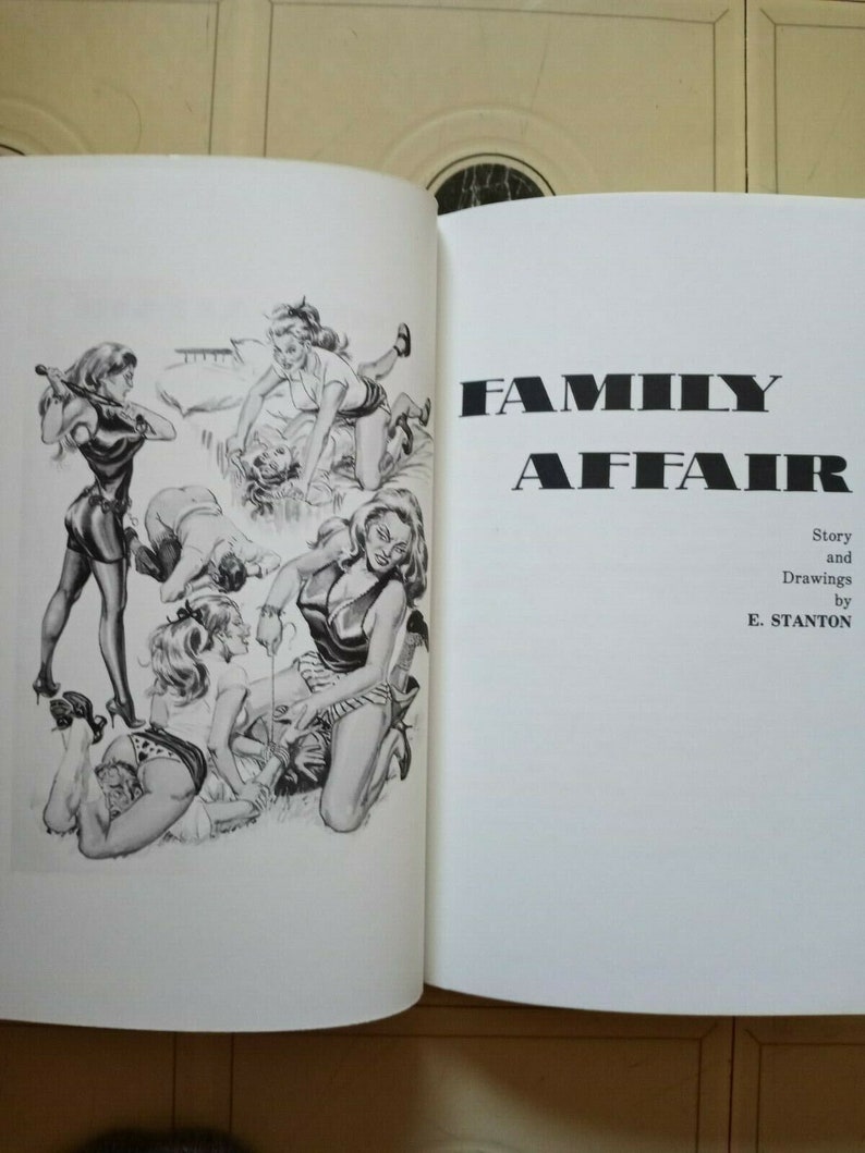 ERIC STANTON Family Affair Book Hardback 1975 First Edition Rare image 1