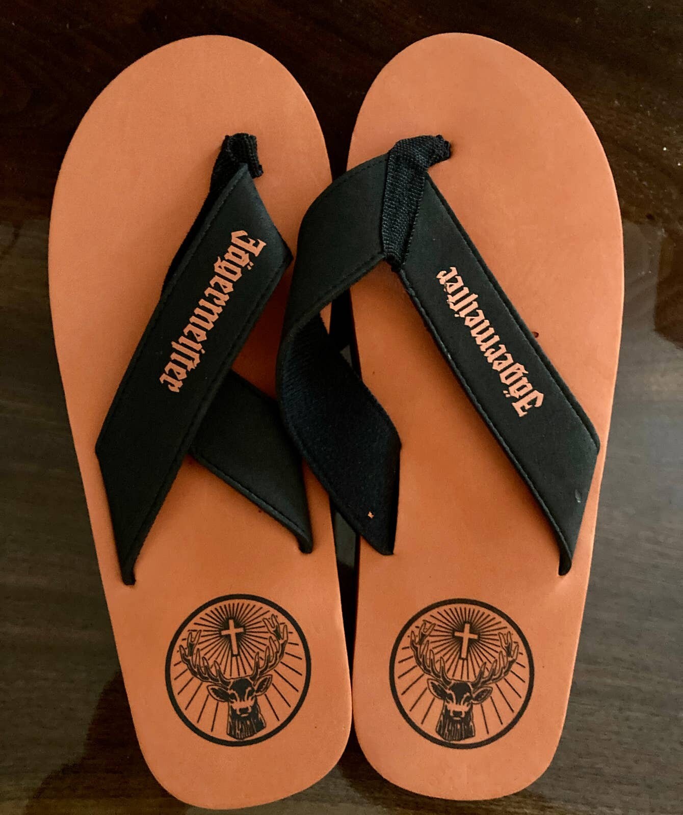 Limited Edition Jagermeister Orange Flip Flops Stylish and Comfortable Sandals for Men and Women Etsy