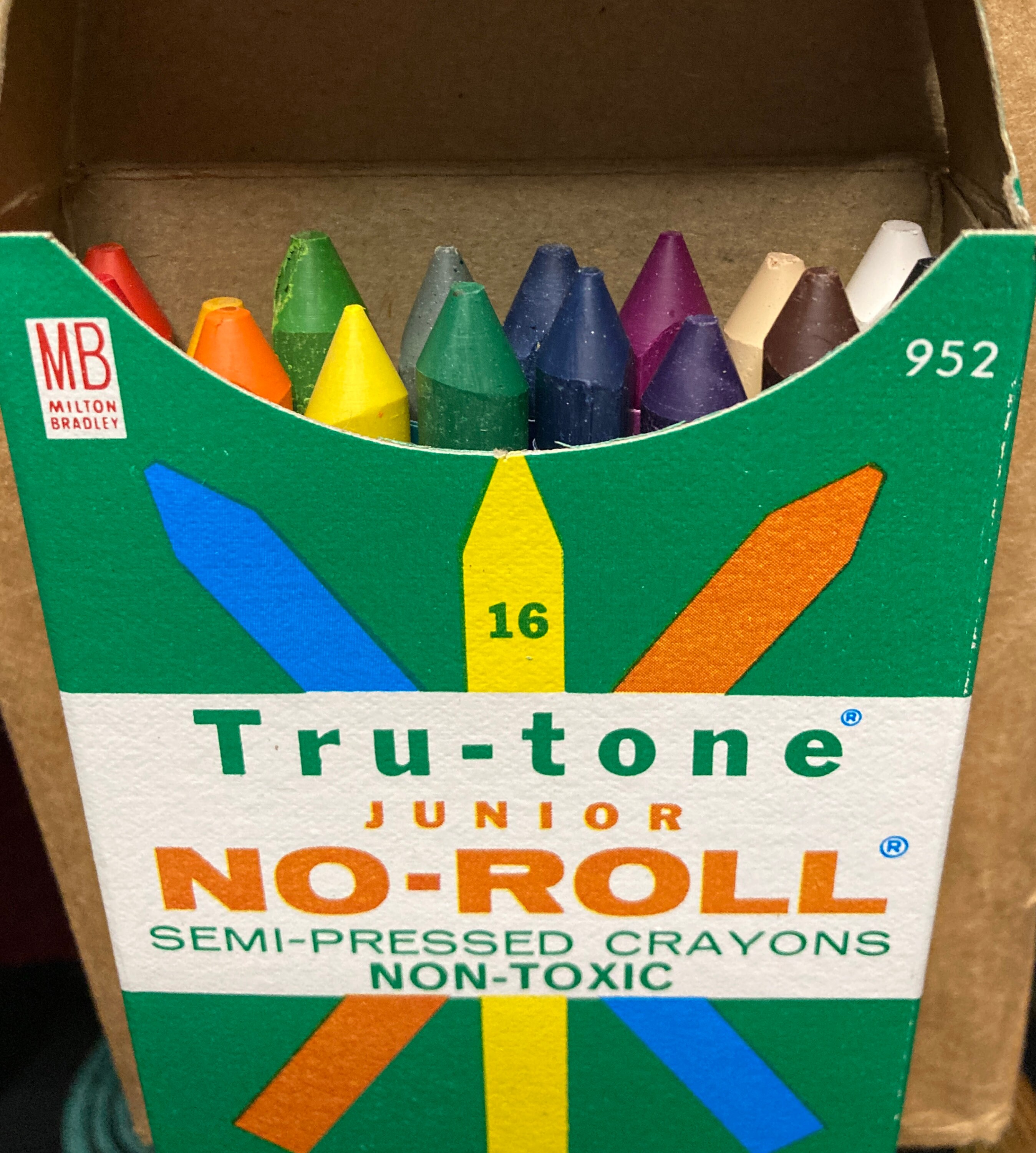 Milton Bradley 2 Boxes Crayons, 1 Box Pressed Crayons, 1 Box Colored  Crayons, 1950 Collection of Color Crayons, Vintage Crayon Boxes 
