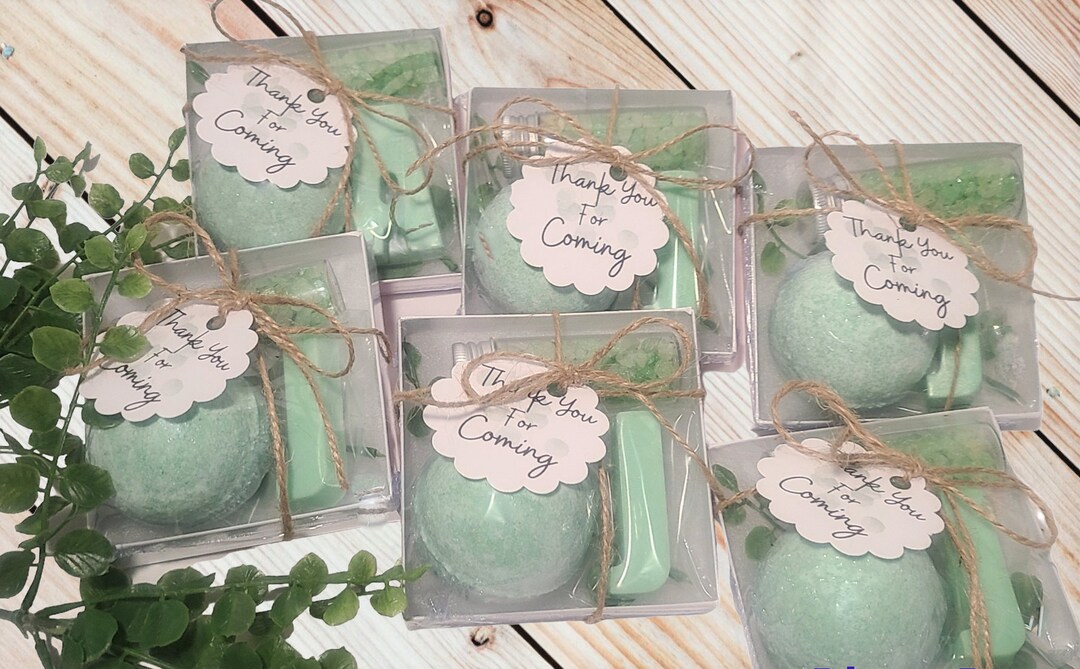 Personalized Bath Bomb Party Favor Gift Wedding/birthday Etsy