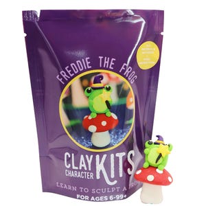 Freddie the Frog Wizard: DIY Polymer Clay Craft Kit