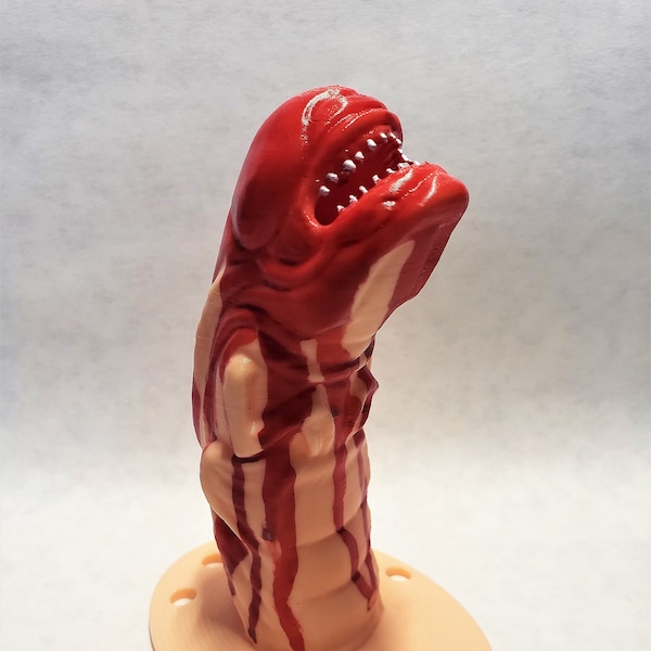 Alien Chestburster Halloween Costume Cosplay Prop - 3D Printed - Handpainted
