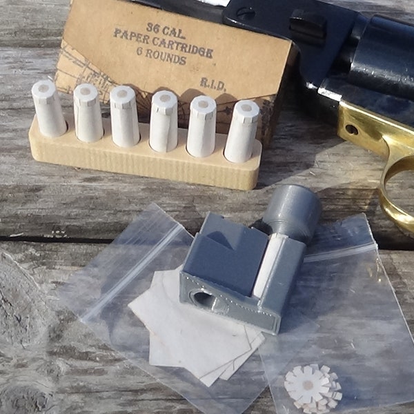 Black Powder Paper Cartridge Kit Etsy