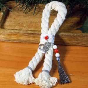 2025 Greek New Year Gouri: Rope ornament, Pomegranate Charm, Lucky Christmas