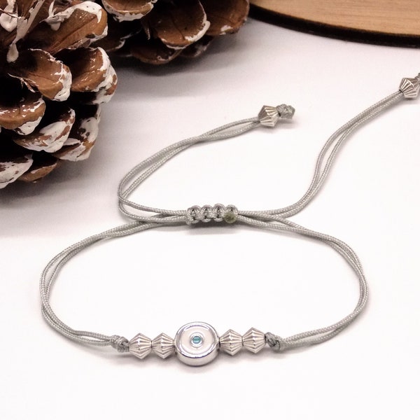 Greek mati bracelet | Silver evil eye bracelet | Evil eye protection jewelry | Minimalist evil eye armband | Greek jewelry | Blue evil eye