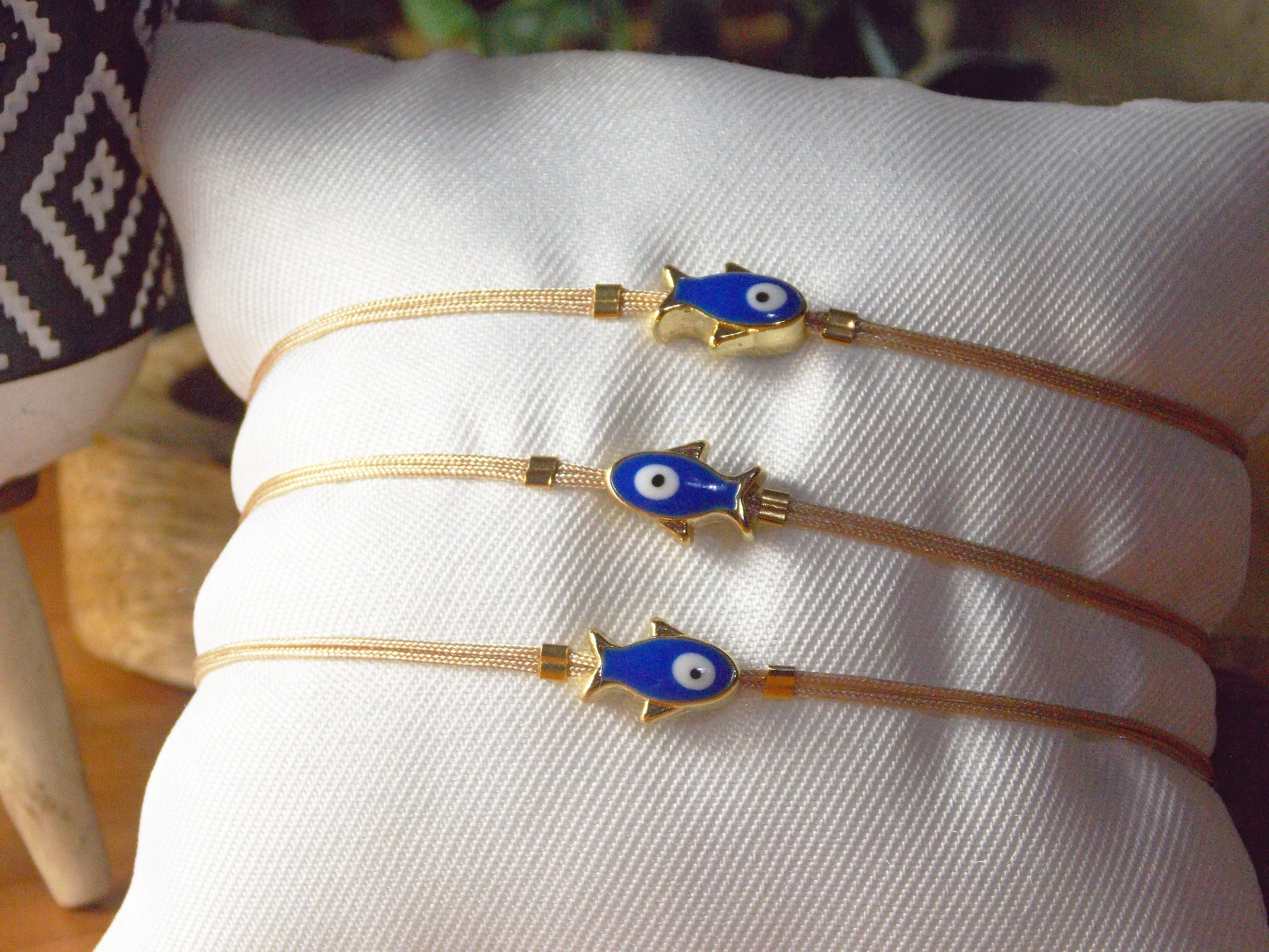 Fish eye bracelet deals